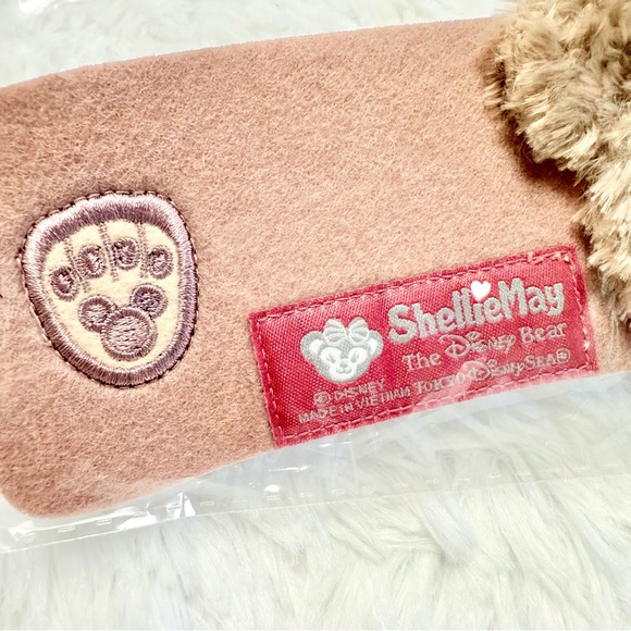 Shellie May Cup Sleeve warmer Tokyo Disney Sea Japan Bear Starbucks Ears Minnie - Picture 3 of 4